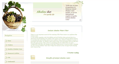 Desktop Screenshot of malaysiaalkalinewater.com